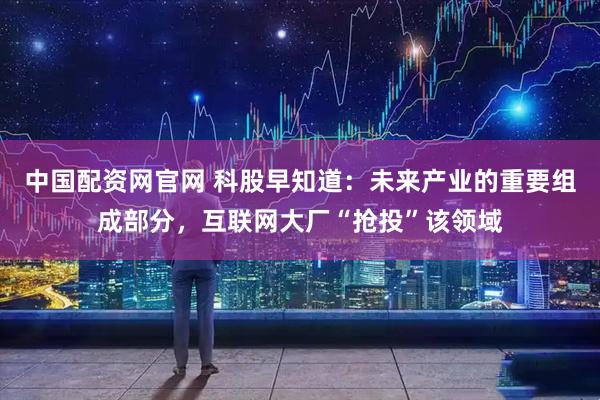 中国配资网官网 科股早知道：未来产业的重要组成部分，互联网大厂“抢投”该领域